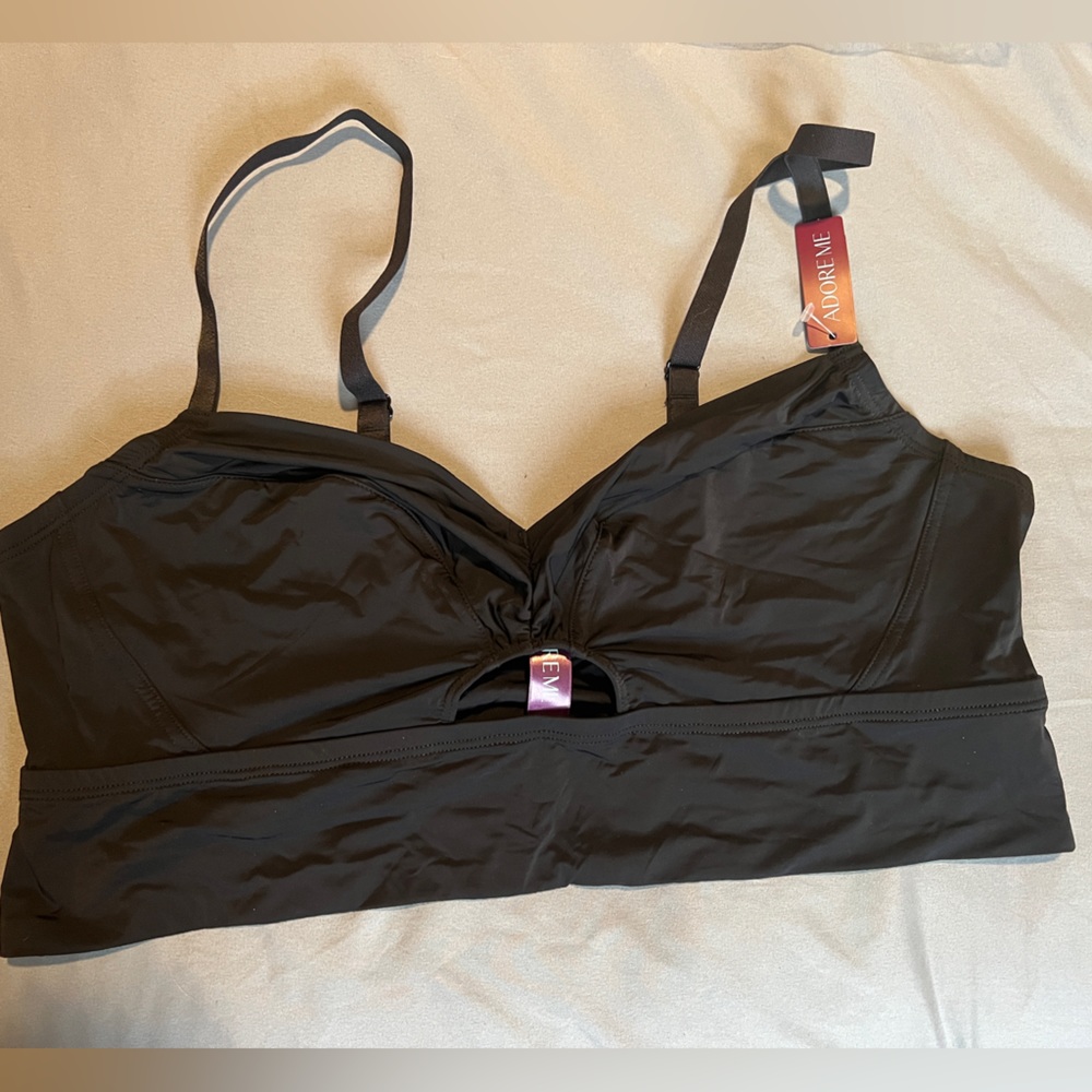 Adore Me Fatima Unlined Plus Bralette NWT